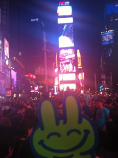 Kikor à New York - Times Square