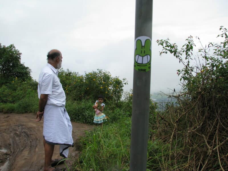 Kikor dans le sud de l'Inde