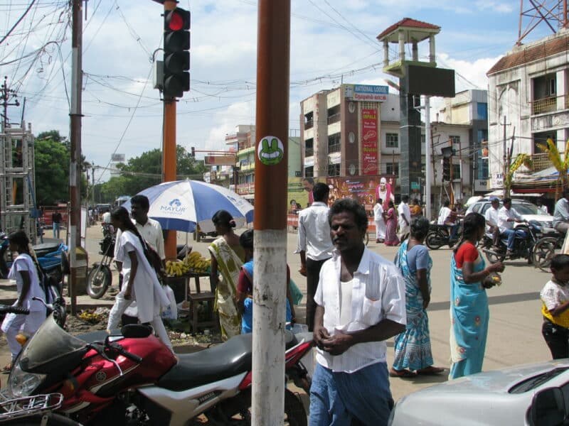 Kikor dans le sud de l'Inde