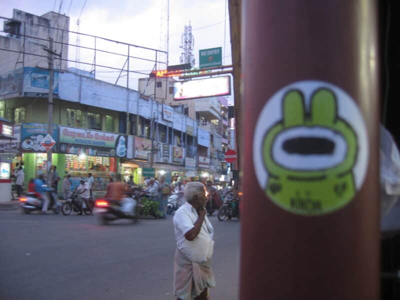 Kikor dans le sud de l'Inde