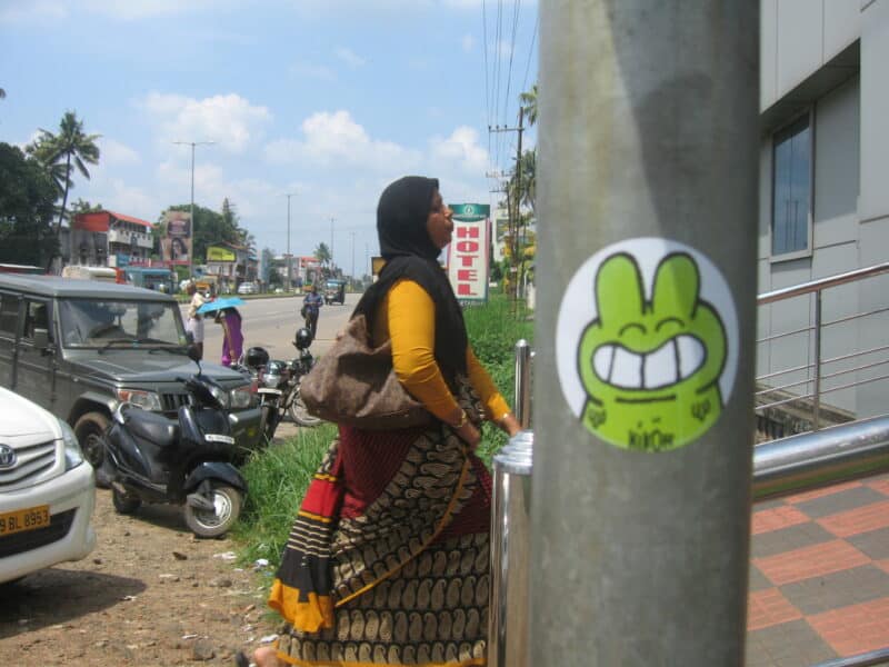 Kikor dans le sud de l'Inde