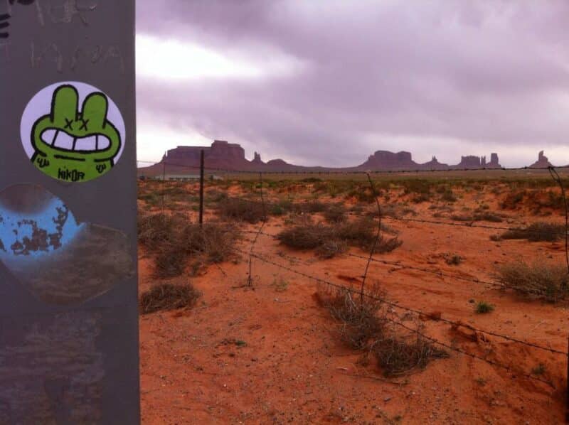 Kikor à Monument Valley - Utah