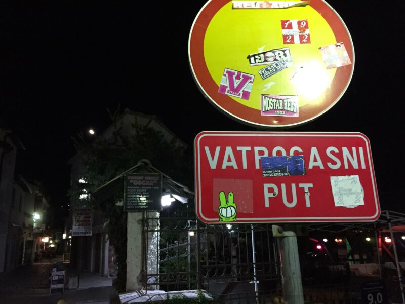Kikor en Bosnie - Mostar